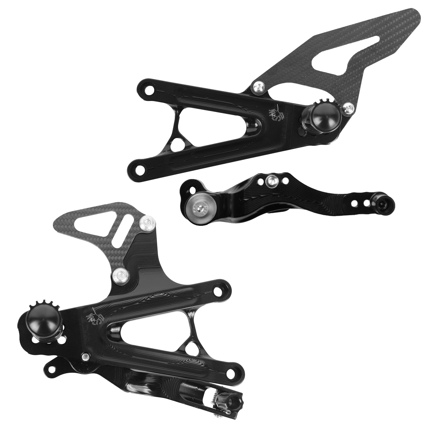 Spider Racing Triumph 675/765 Rearserts