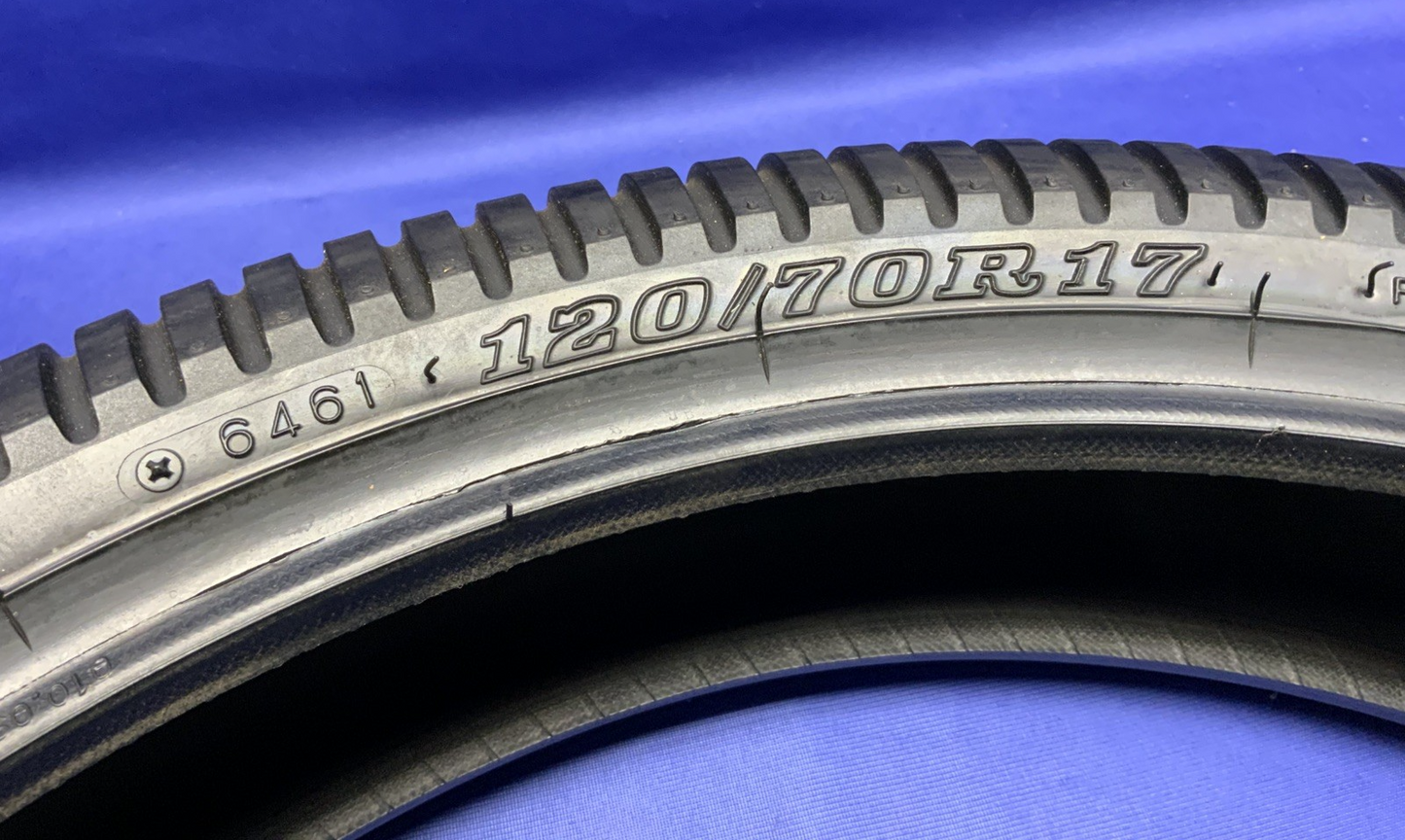 120/70 R17 Dunlop Racing KR189 Rain Tire (Front) 45001788