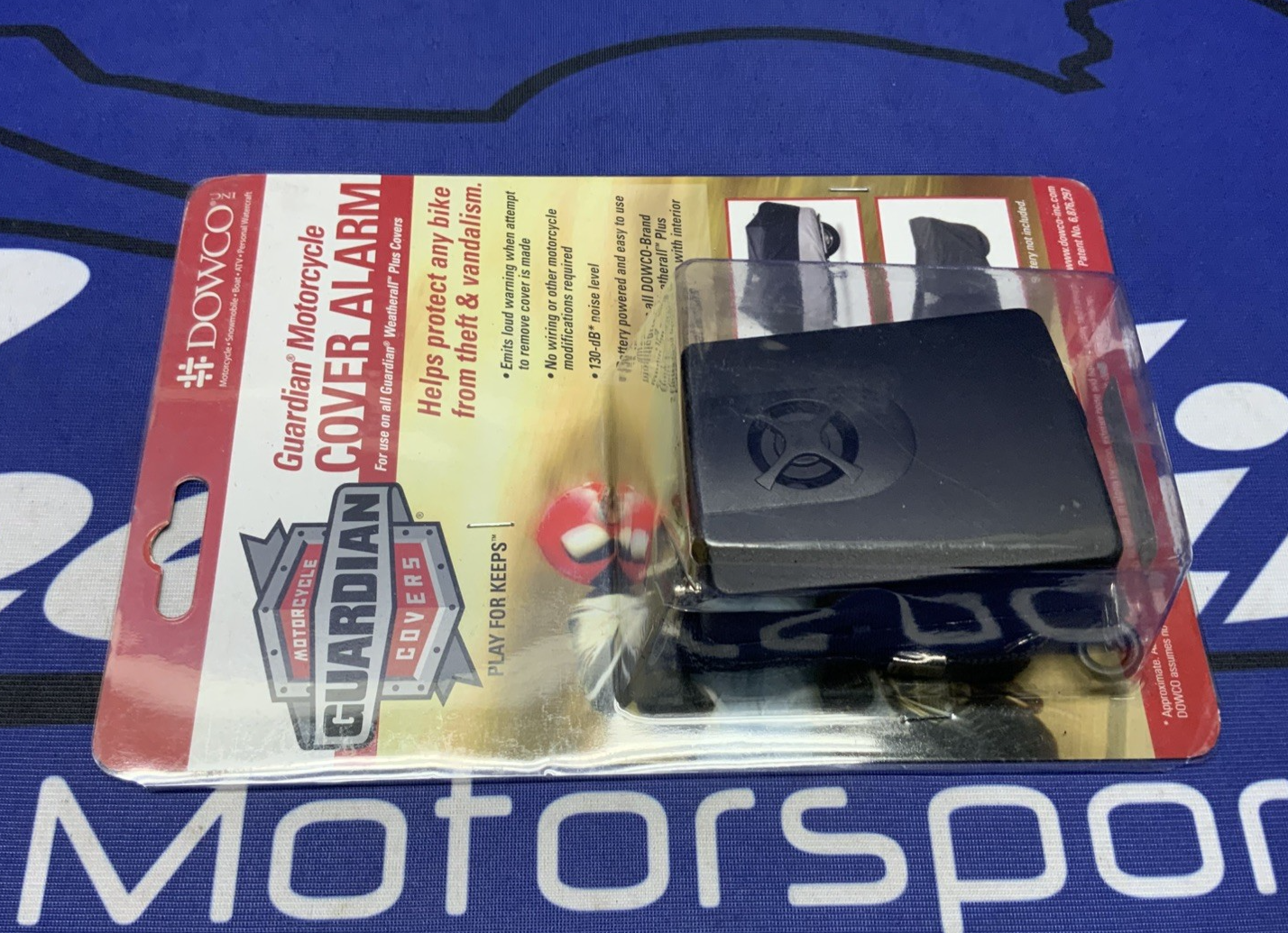 Dowco Guardian Motorcycle Cover Security Alarm system 26038-00