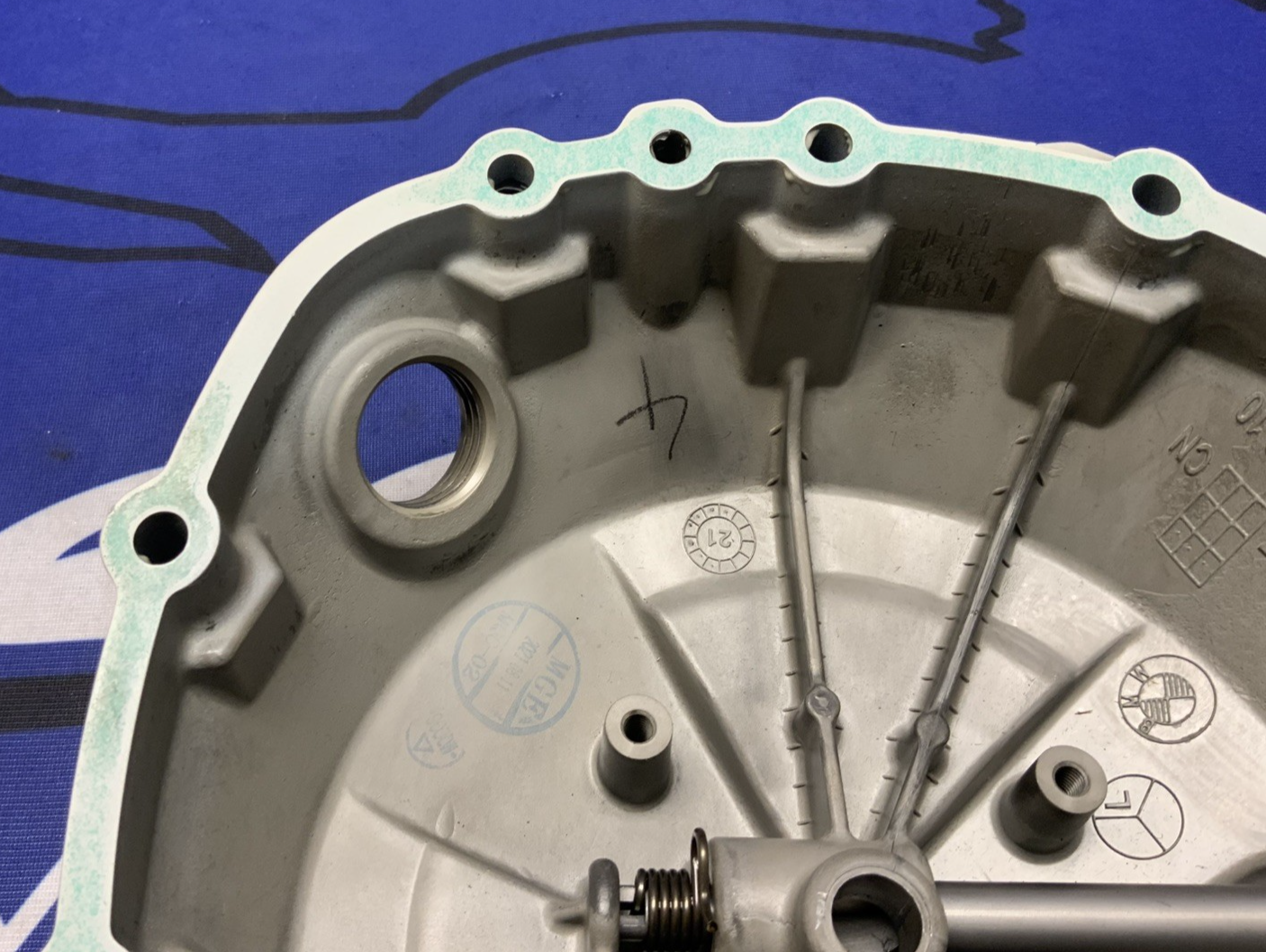 BMW Clutch Cover (Granite Gray) M1000RR 2020-2024 OEM 11149832012