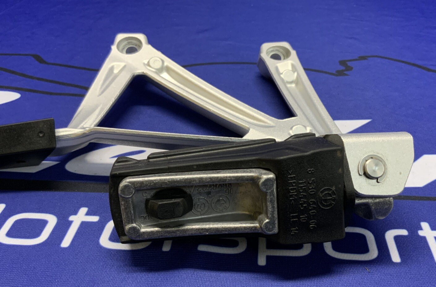 BMW Left Rear Foot Rest R1250GS 2018-2023 OEM 46718556265
