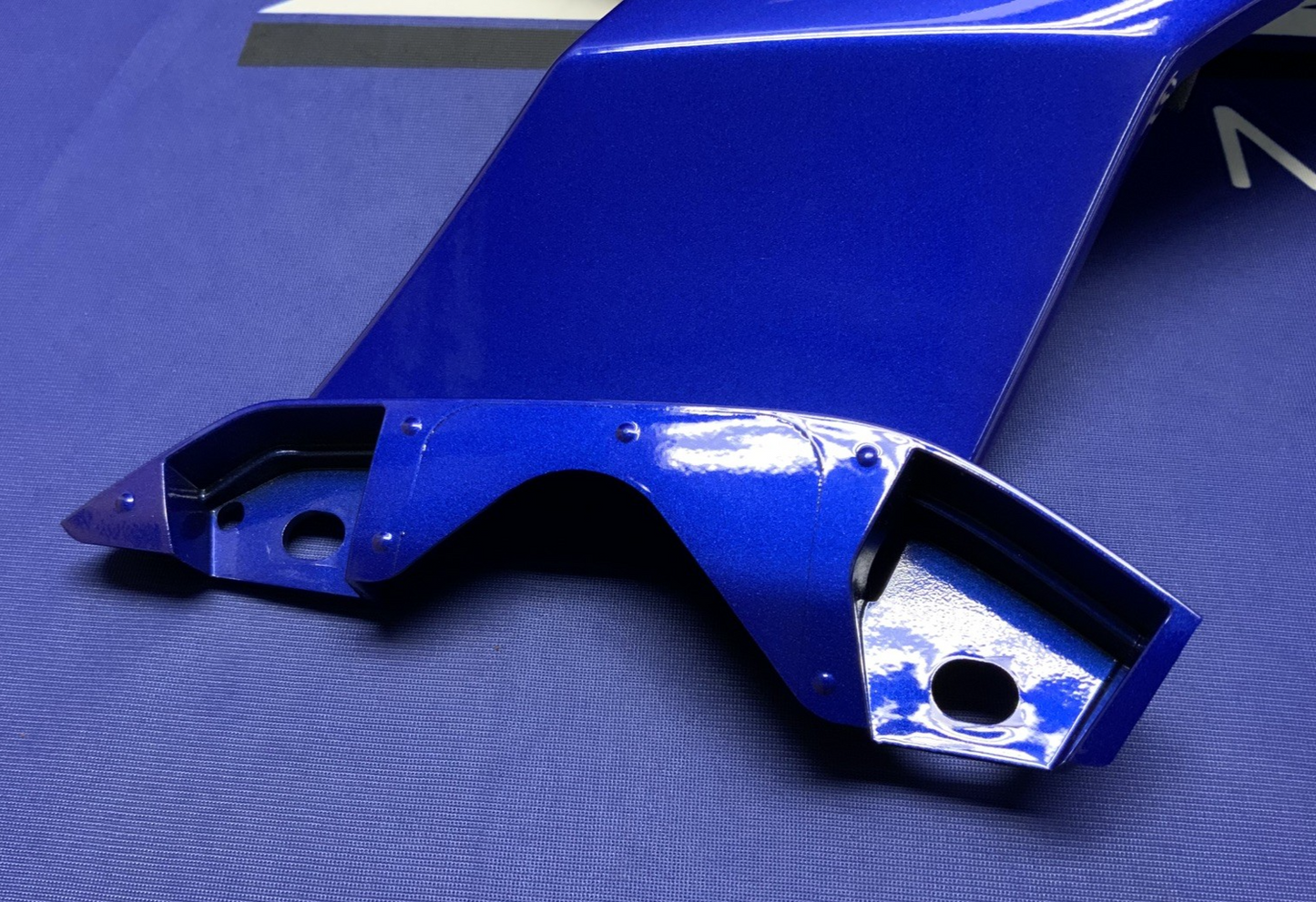 Yamaha Right Upper Fairing (Blue) YZF-R6 2017-2024 OEM BN6-2117W-00-P0