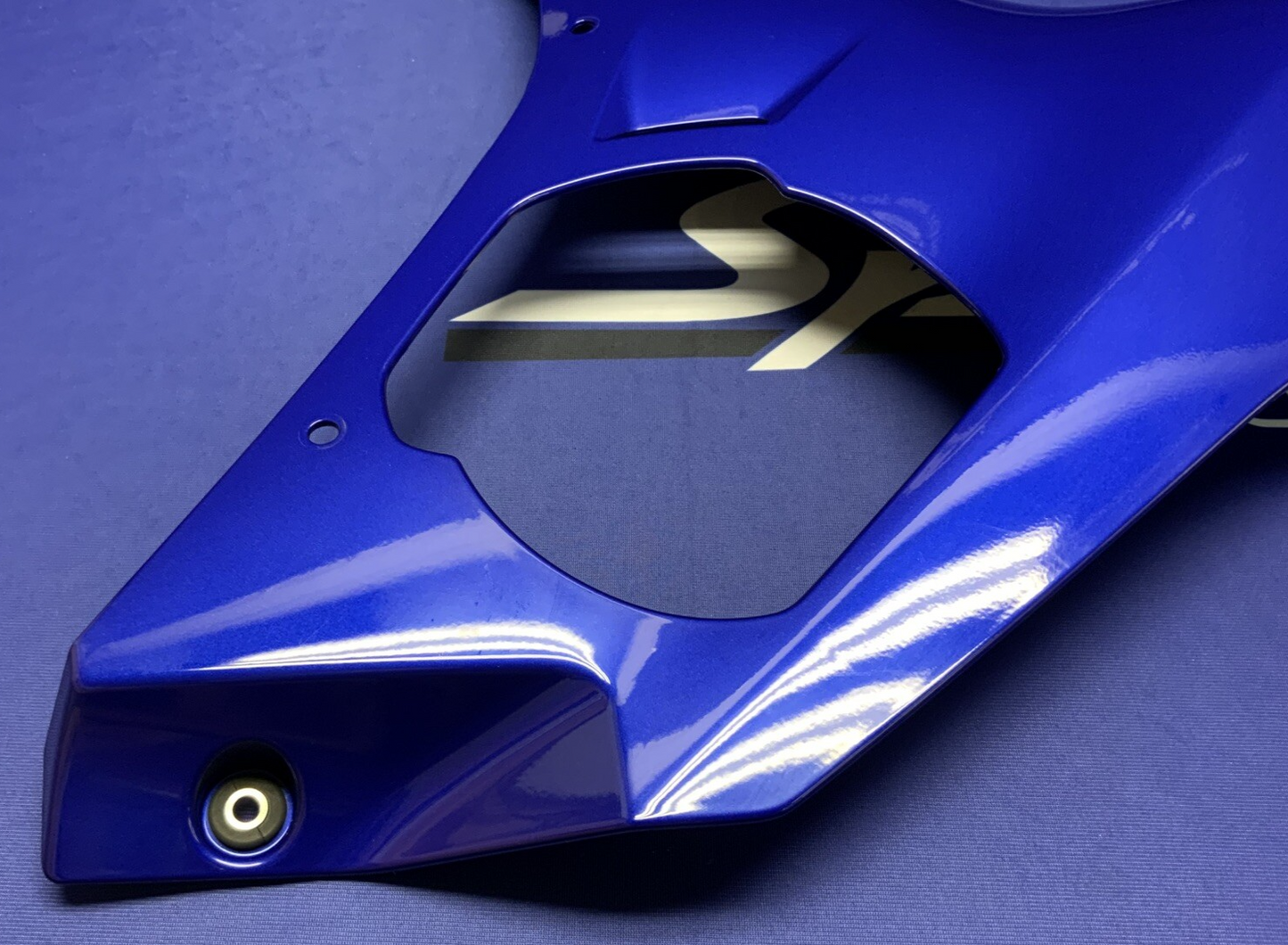 Yamaha Left Lower Fairing (Blue) YZF-R6 2017-2024 OEM BN6-W283U-90-P0