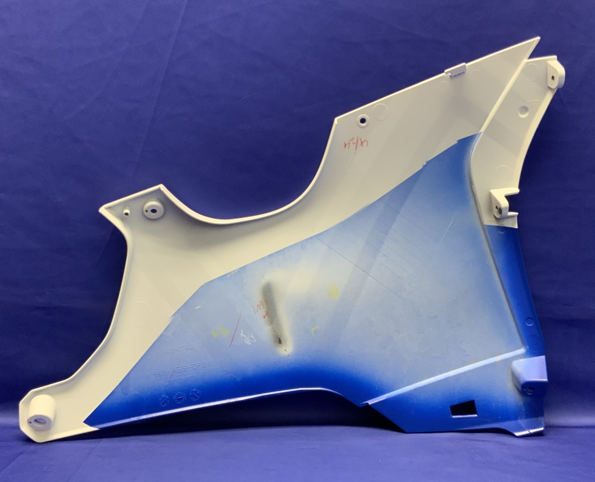 Kawasaki Left Lower Fairing (40th Ann) ZX-10R/RR 2021-2025 OEM 55028-0763-69W