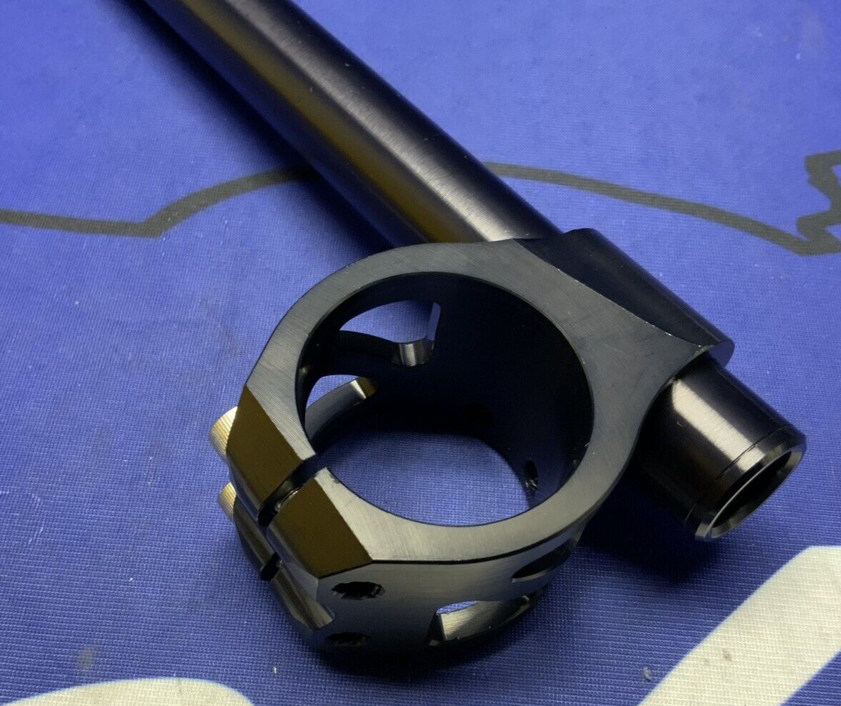 Driven Racing Standard Clip-On Handle Bar Set Left & Right (Black) 41mm DCLO-41