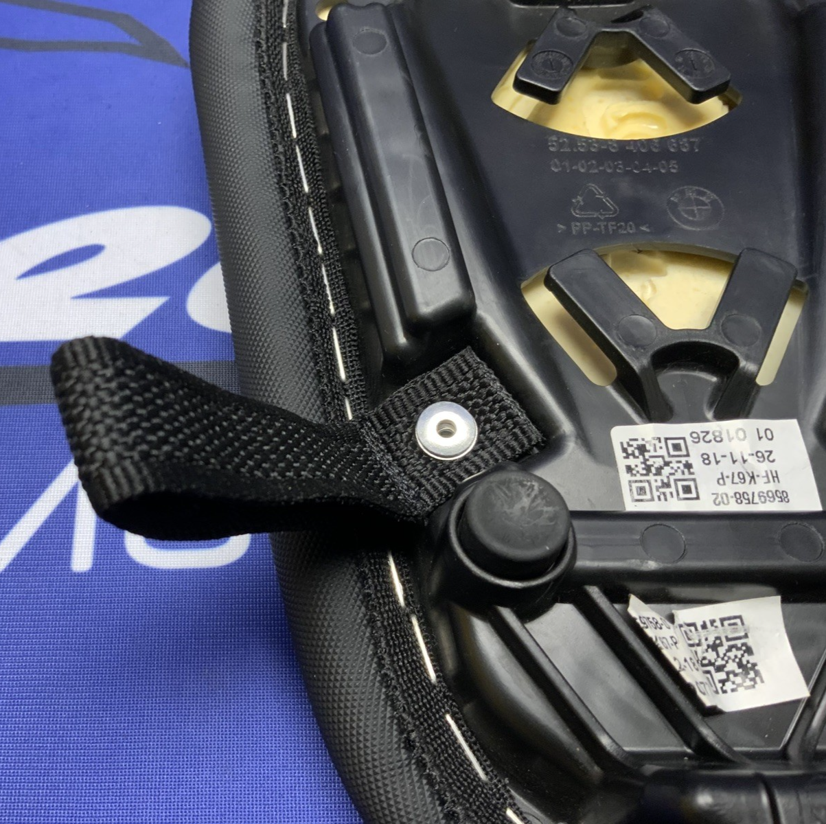 BMW Passenger Seat S1000RR 2019-2025, M1000RR 2021-2025 OEM 52538406687