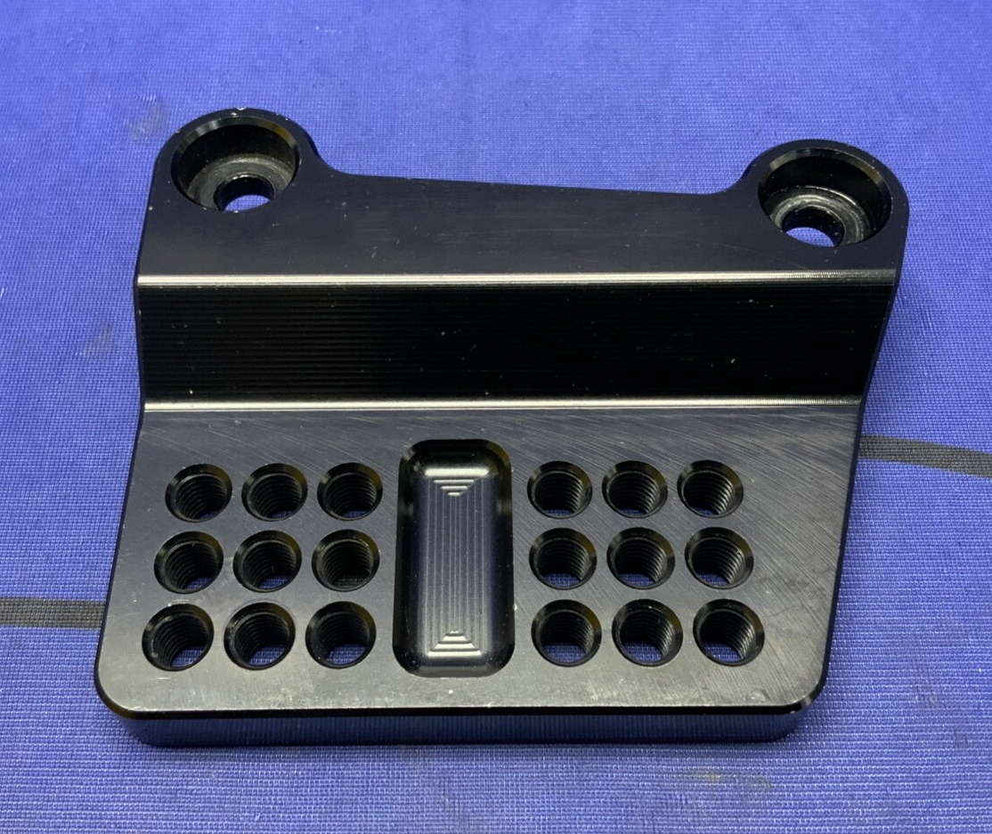 Graves Motorsports Left Hand Rear Set Bracket ZX-6R 2019-2023 LAK-19ZX6R-KA