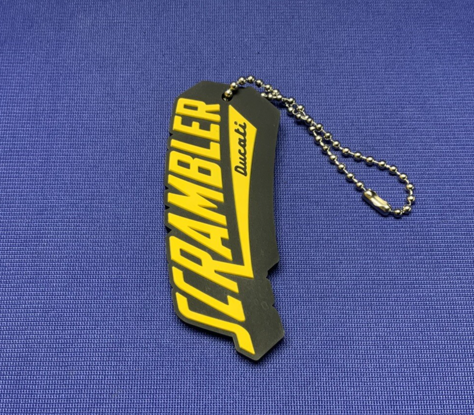 Ducati Scrambler PVC Key Chain OEM 987691880