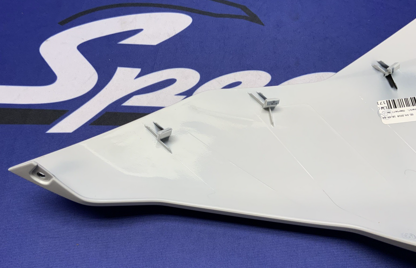 BMW Right Upper Front Fairing (White,Blue,Red) S1000RR 2019-2022 OEM 46638569782