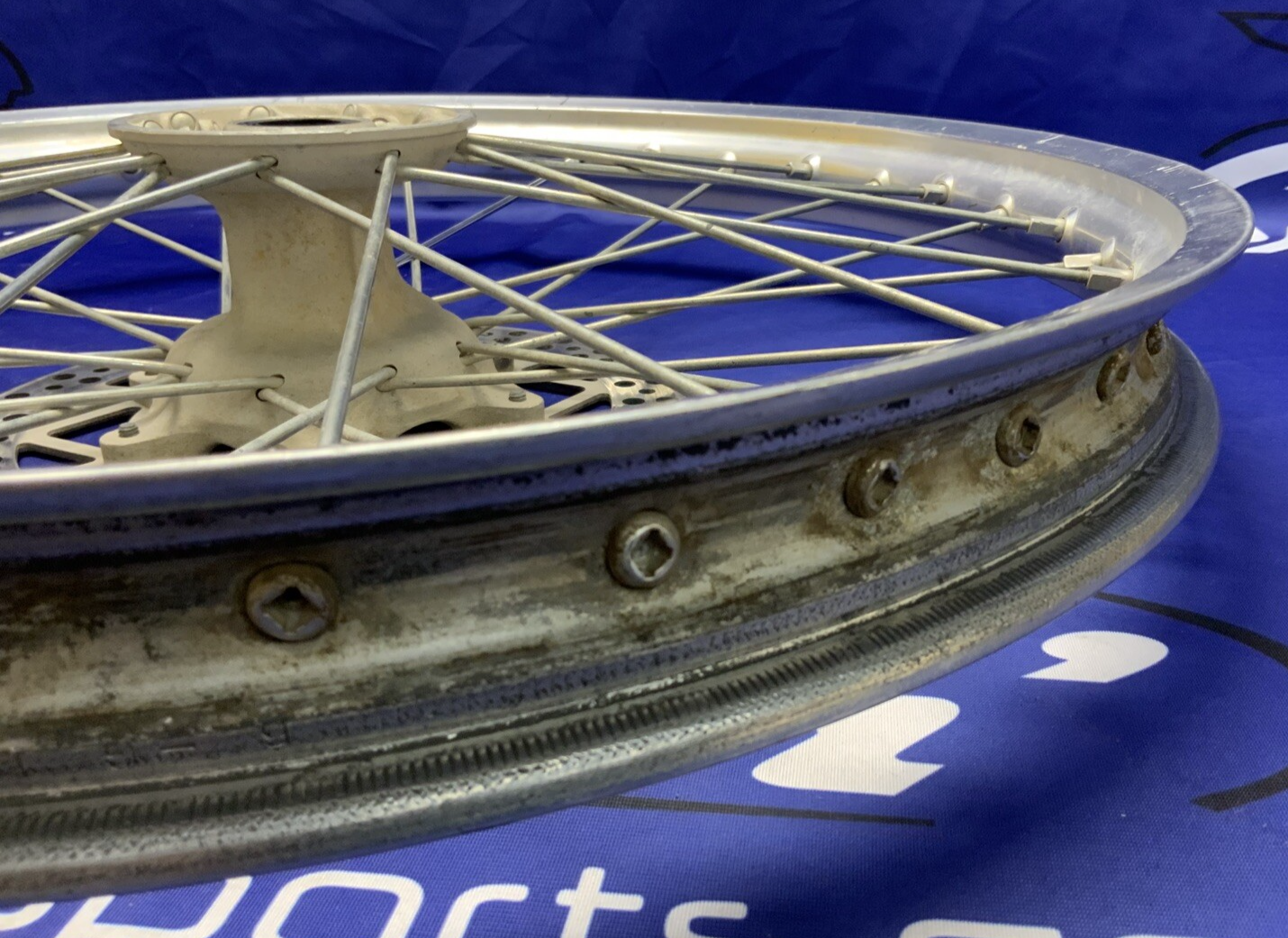 Yamaha Front Wheel Assembly YZ125-250 1990-1998 OEM 4SS-25111-01-00