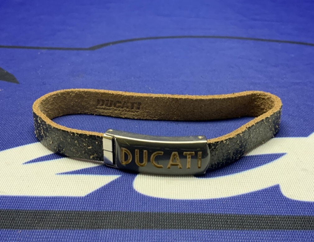 Ducati Retro Leather Bracelet OEM 987680290
