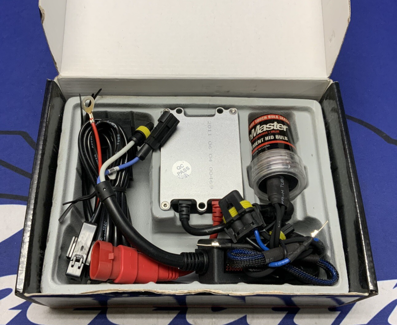Bike Master HID Lighting Kit 6K White H9 1156-266404