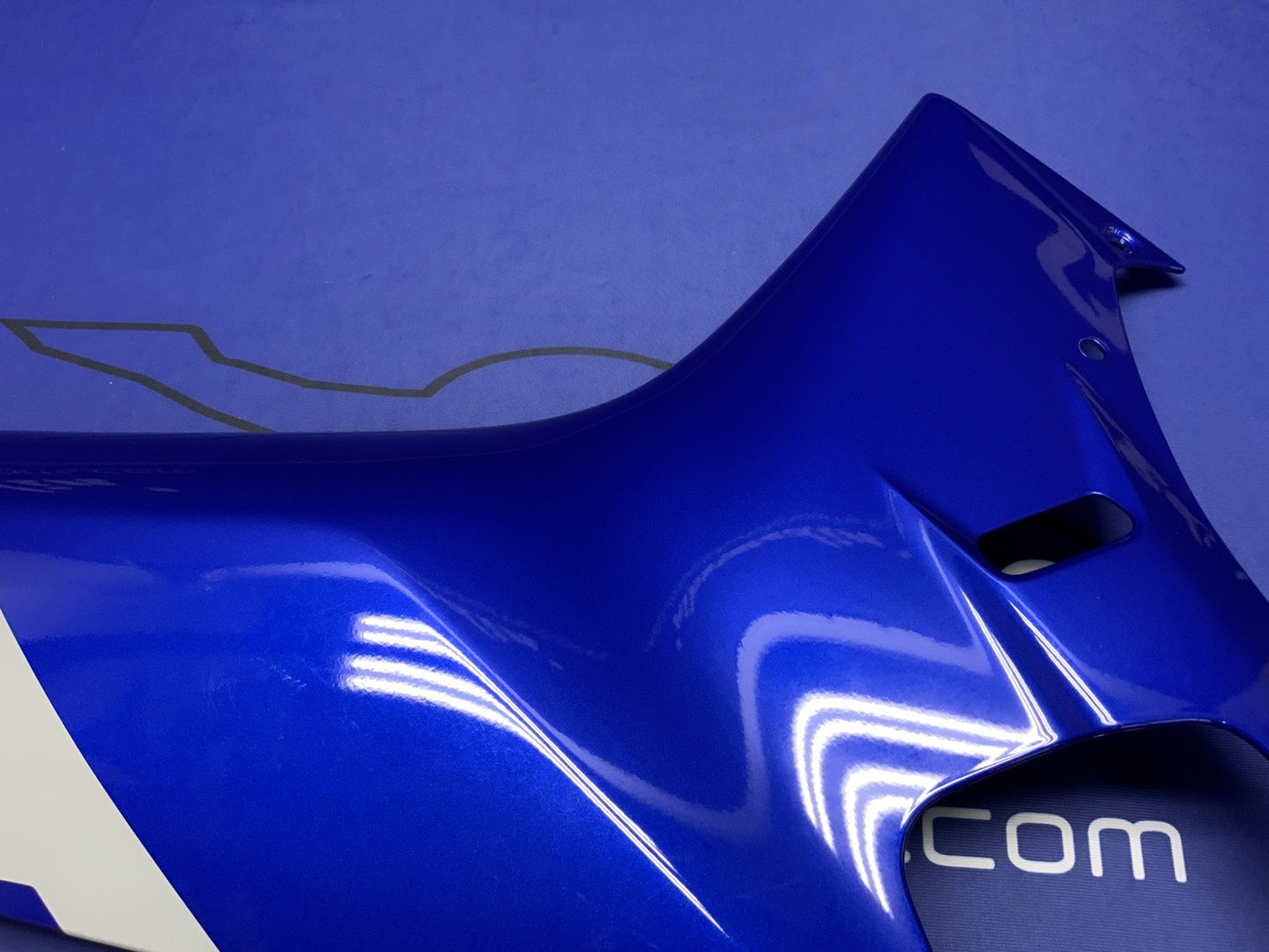 Yamaha Right Lower Fairing (Blue) YZF-R6 2017-2024 OEM BN6-W283V-90-P0
