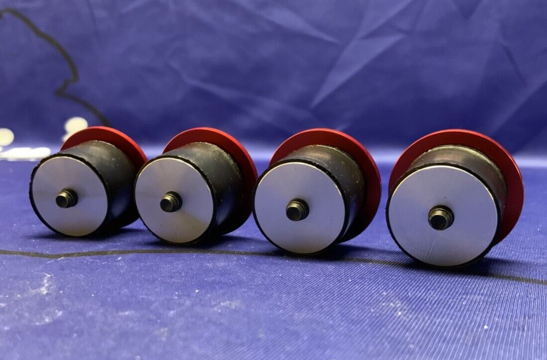 Ducati Frame Plugs (Red) Monster 797 2017-2021 OEM 97380781A