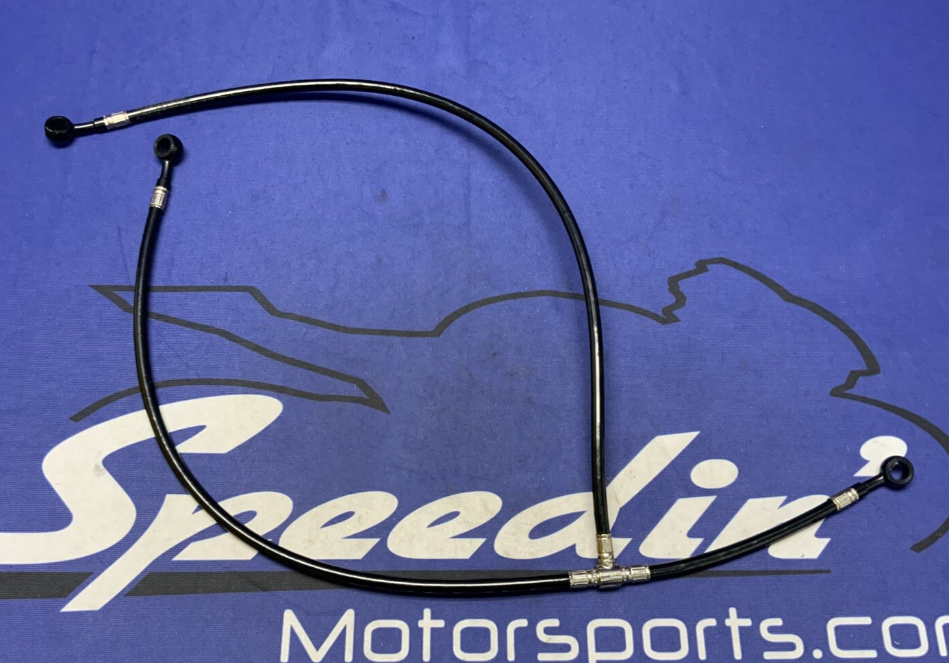 Galfer Front Brake Lines W/ Brembo Fitting GSXR 600/750 11-25 GLF-FK003D419-2-B