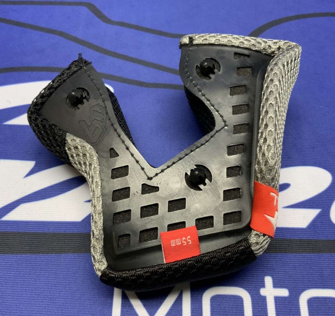 6D Helmets Cheek Pads (55mm) ATR-1 71-0055