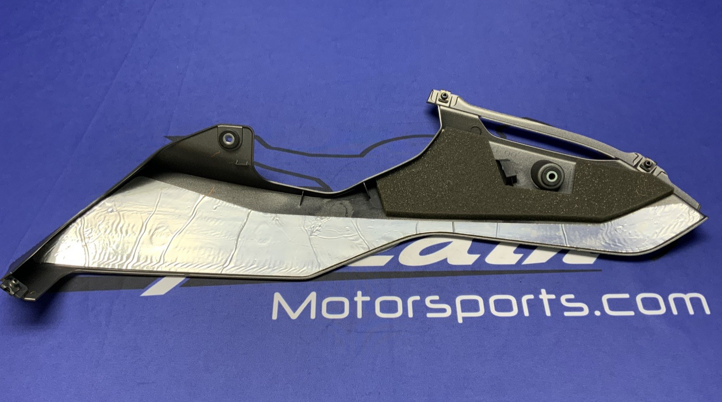 Yamaha Left Lower Fairing (Dark Gray) YZF-R6 2017-2024 OEM BN6-28385-00-P2