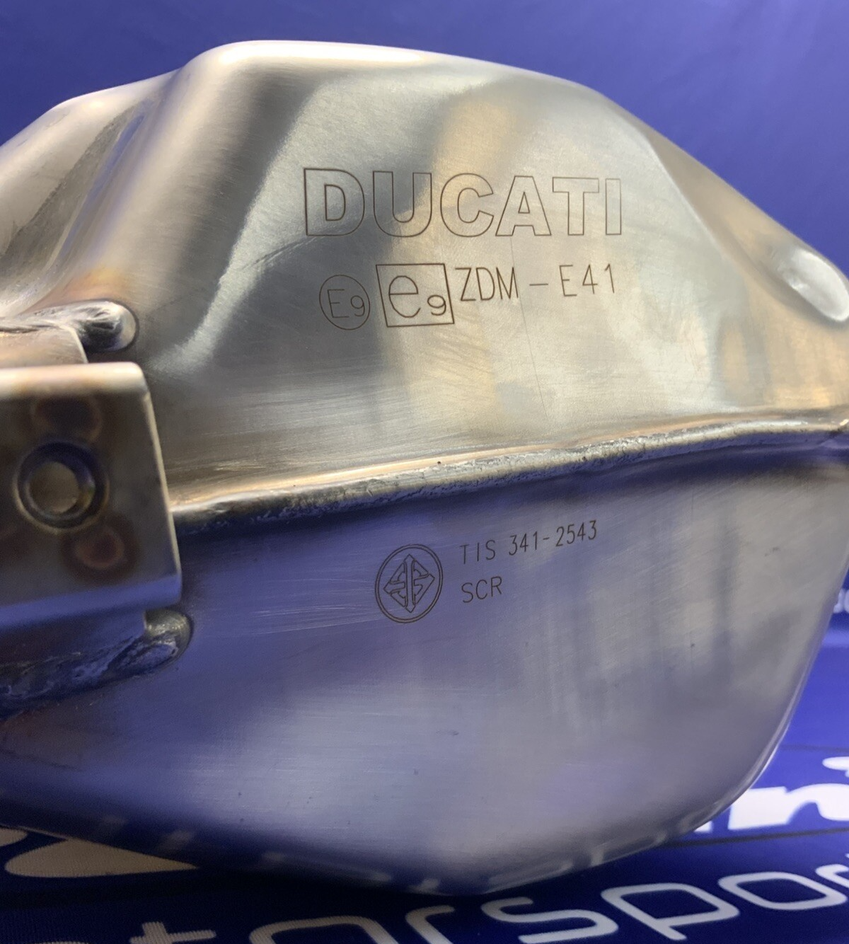 Ducati Catalytic Converter (DUC4630800) Scrambler 2015-2016 OEM 96480671A