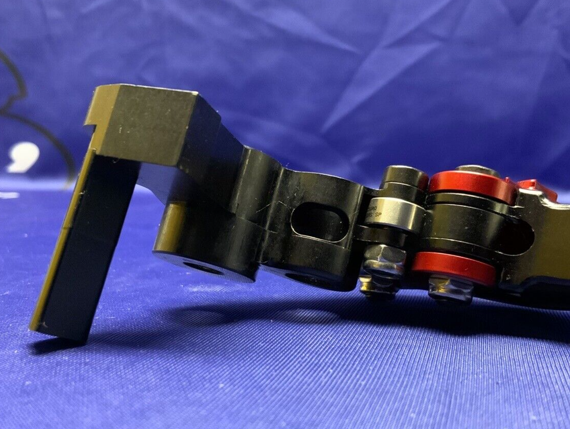 CRG Brake Lever RC2 Short Black & Red ZX10-R 2006-2007 2RN-512-H-B