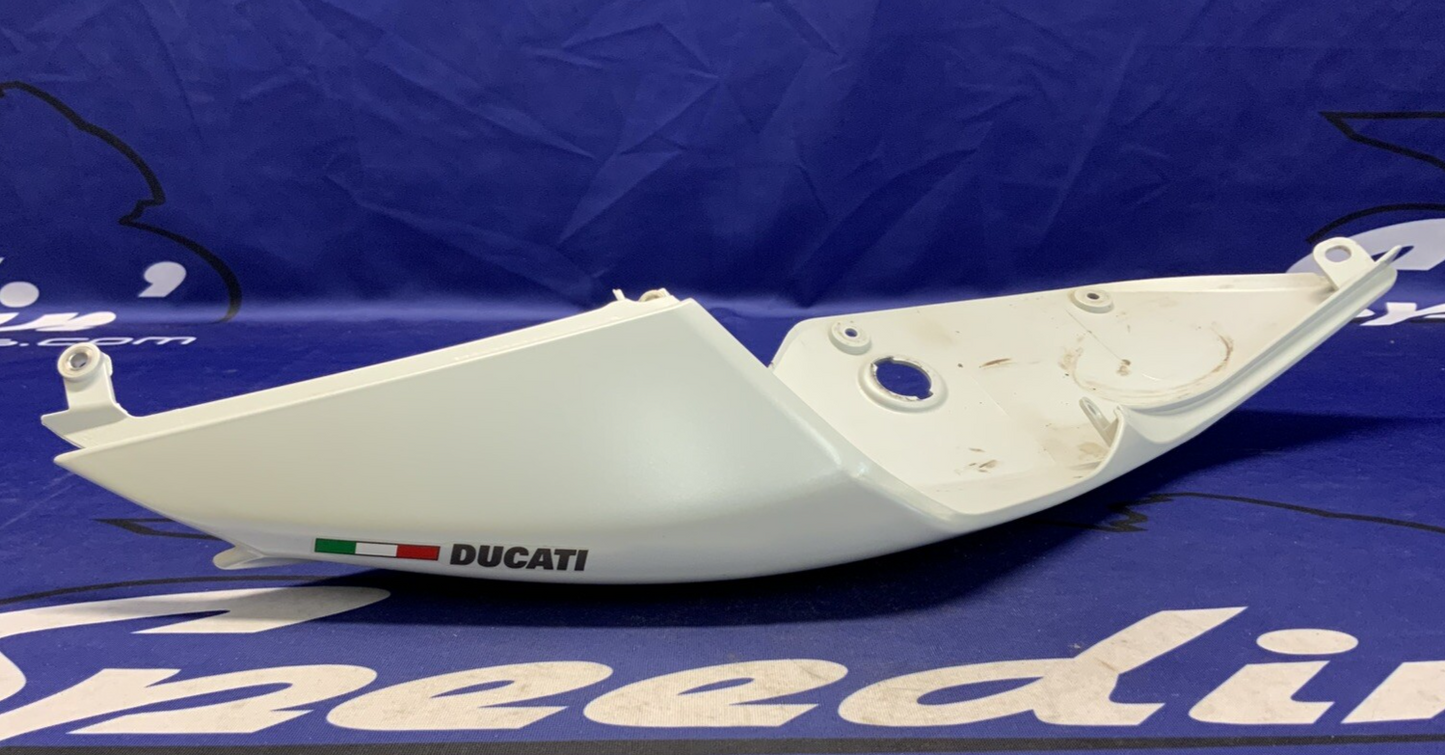 Ducati Right Rear Frame Cover (White) Panigale 899 2014, 2015 OEM 48211911AW