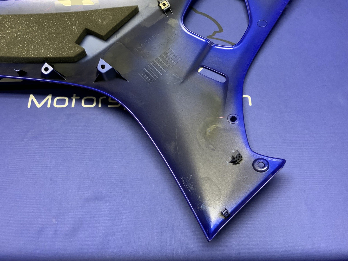 Yamaha Right Lower Fairing (Blue) YZF-R6 2017-2024 OEM BN6-W283V-90-P0