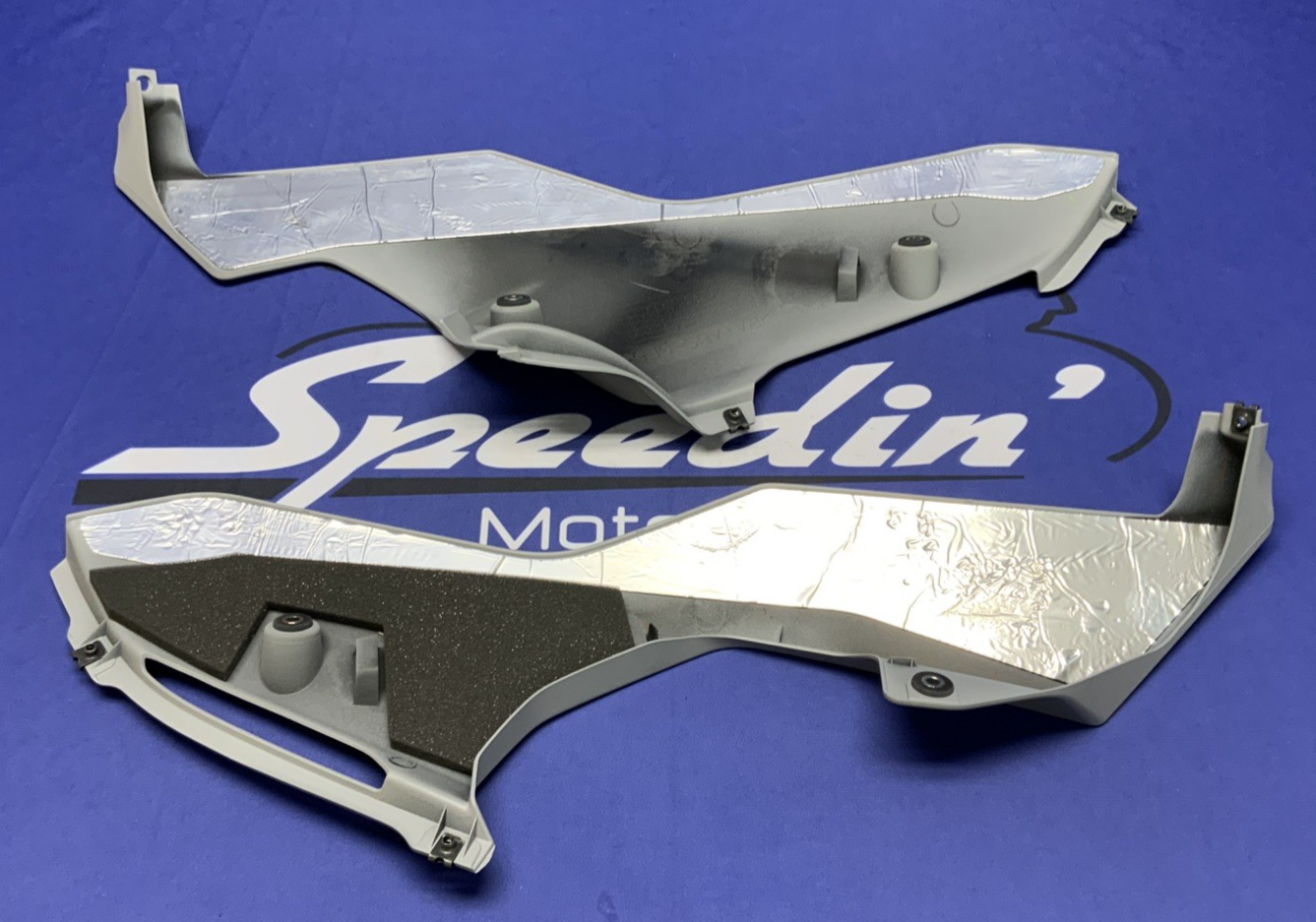 Yamaha Left & Right Lower Fairing Set (Gray) YZF-R6 2017-24 OEM BN6-28385-00-P4