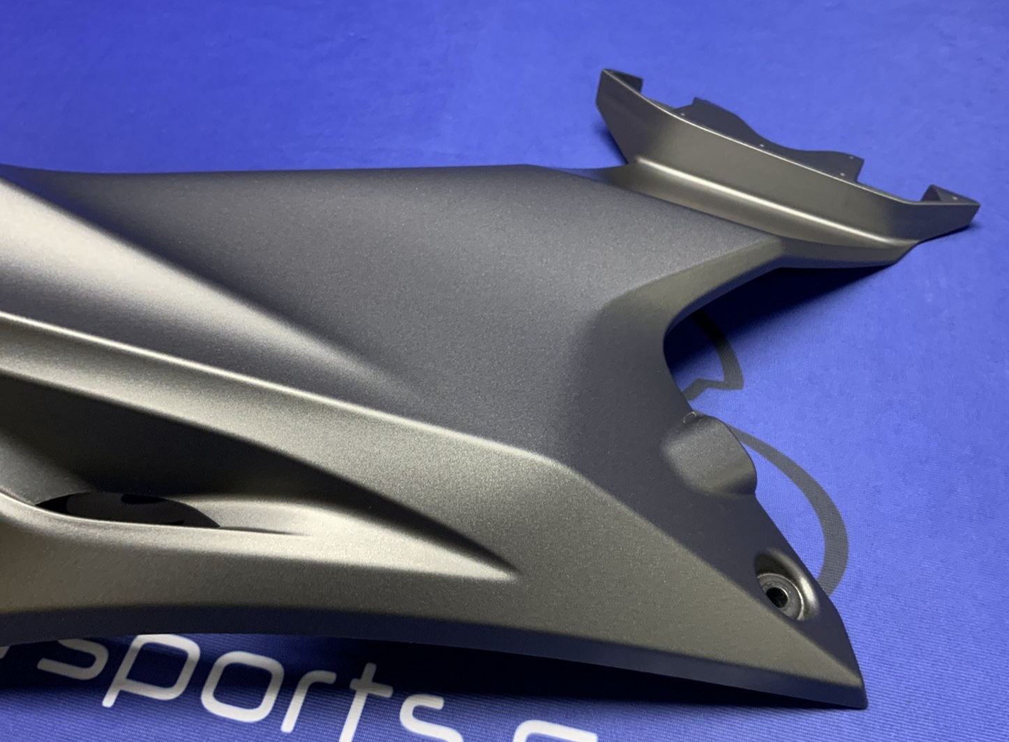 Yamaha Right Upper Fairing (Dark Gray) YZF-R6 2017-2024 OEM BN6-2117W-00-P4