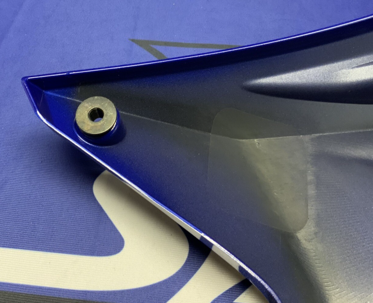 Yamaha Left Upper Fairing (Blue) YZF-R6 2017-2024 OEM BN6-2117V-00-P0