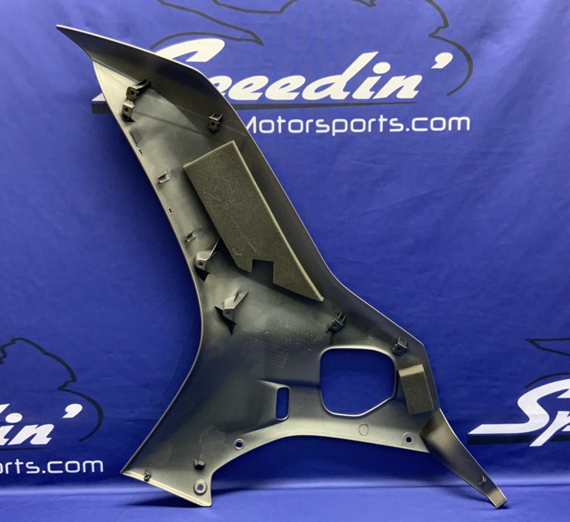 Yamaha Right Lower Fairing (Dark Gray) YZF-R6 2017-2024 OEM BN6-W283V-80-P2
