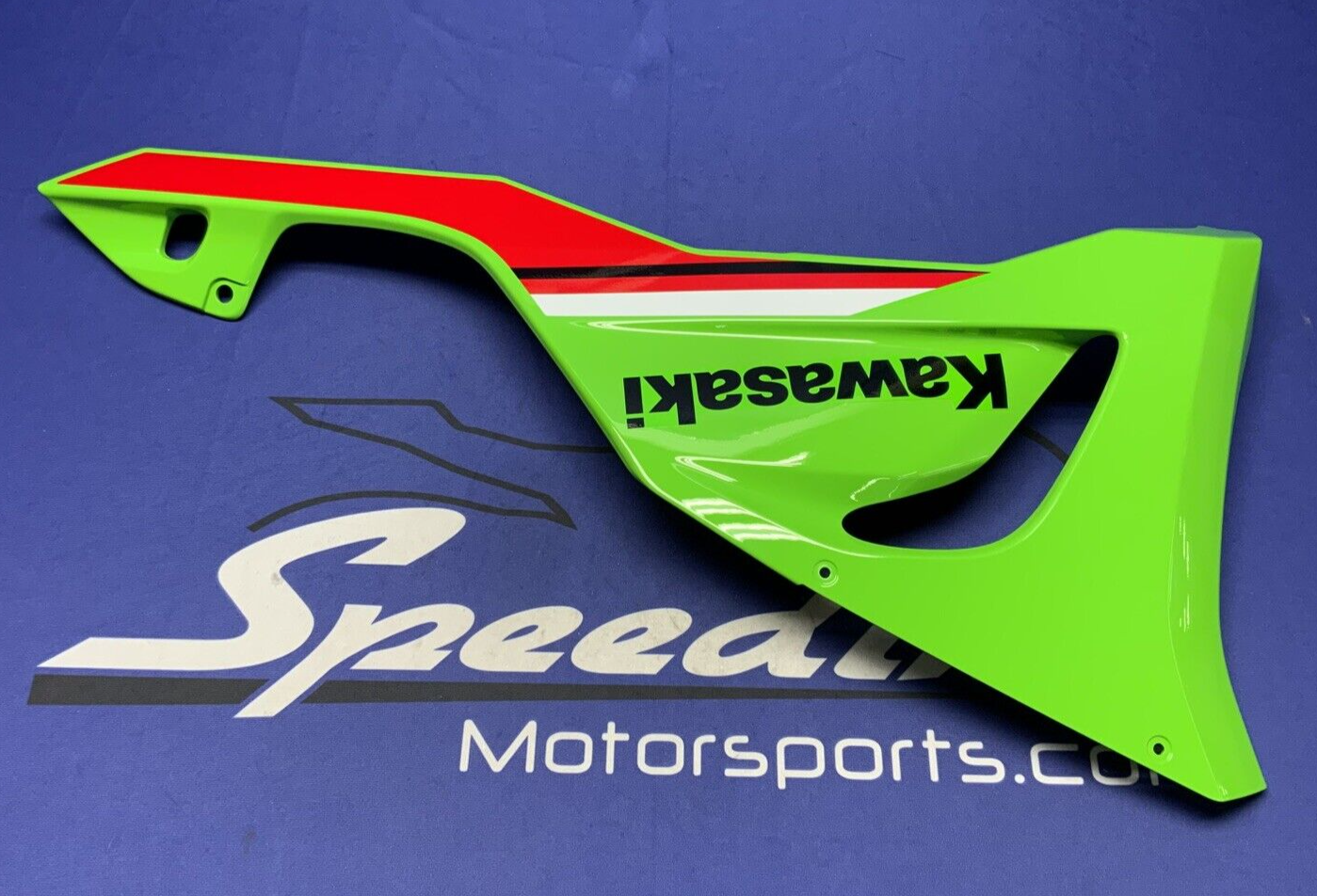 Kawasaki Left Lower Fairing (KRT) ZX-6R 2024-2025 OEM 55028-0850-777