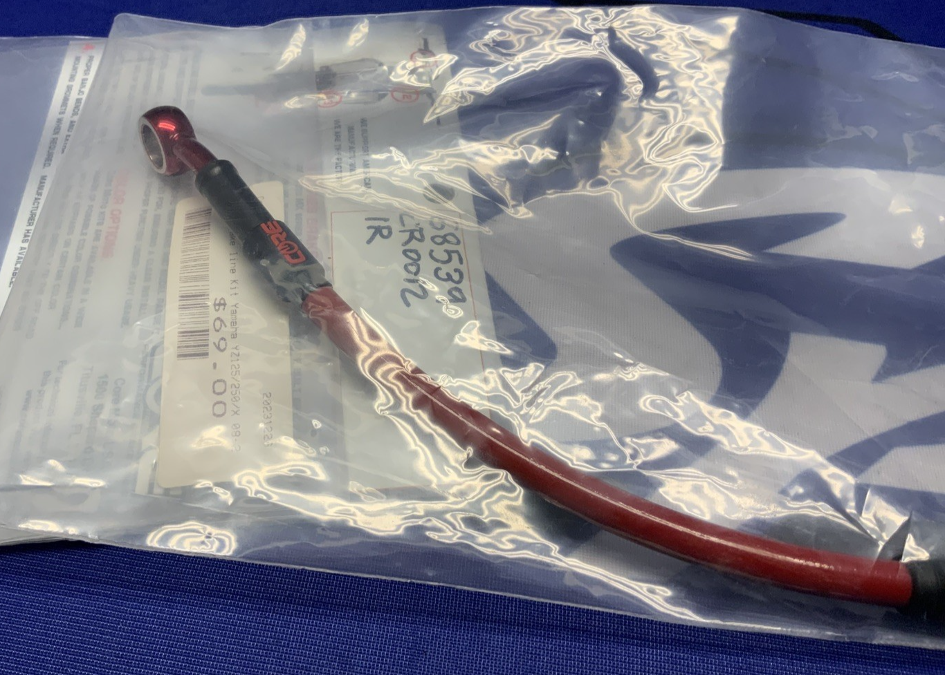 Core Moto Rear Brake Line Kit (Red) YZ250 2008-2020 CR0012