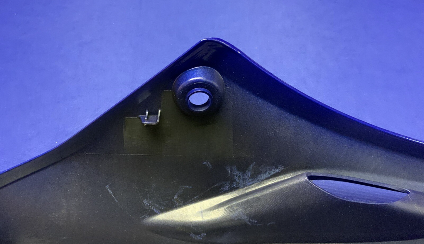 Yamaha Right Upper Fairing (Blue) YZF-R6 2017-2024 OEM BN6-2117W-00-P0