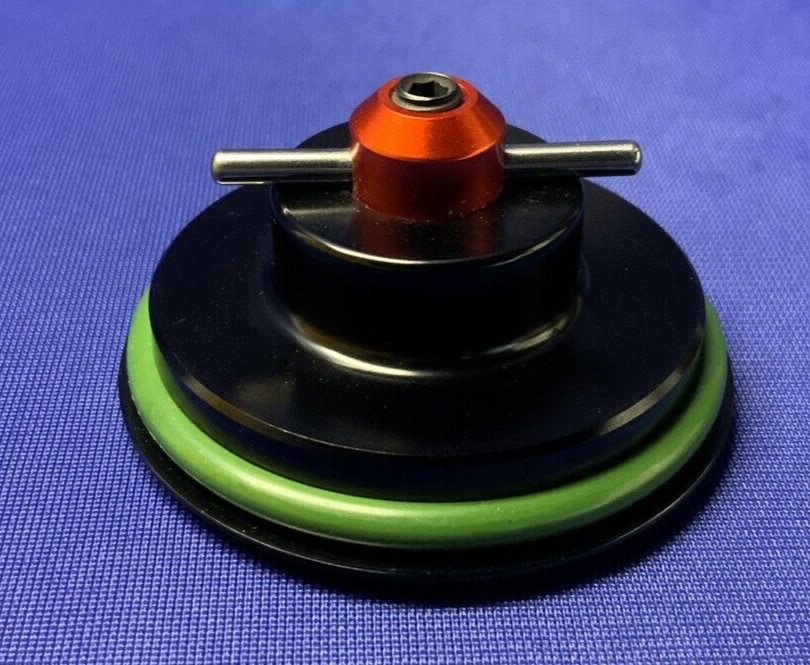 CNC Racing Fuel Tank Cap - Fast Open Plug Bicolor (Black/Red) TSU02BR