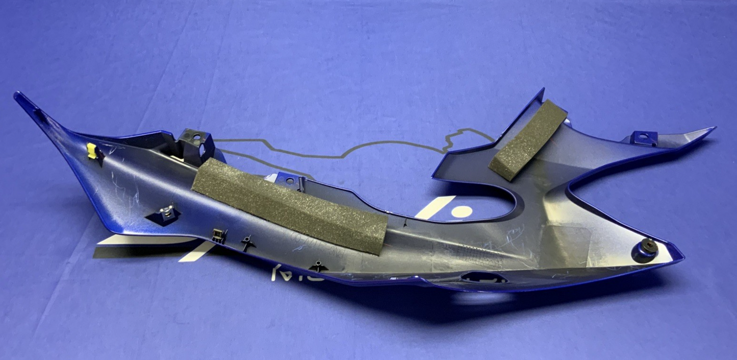 Yamaha Left Upper Fairing (Blue) YZF-R6 2017-2024 OEM BN6-2117V-00-P0