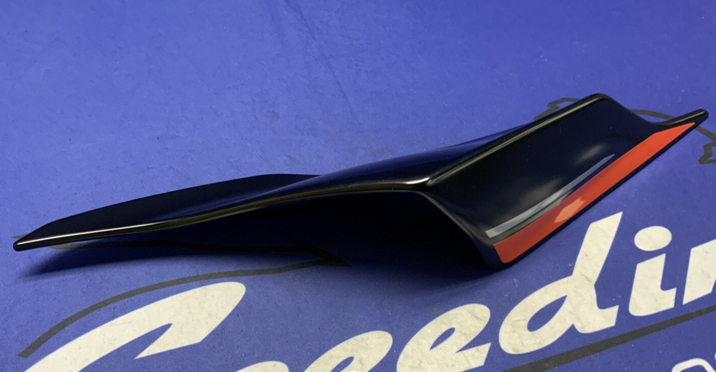 Yamaha Right Tail Fairing Black & Orange YZF-R6 2017-2024 OEM BN6-W2172-70-P1