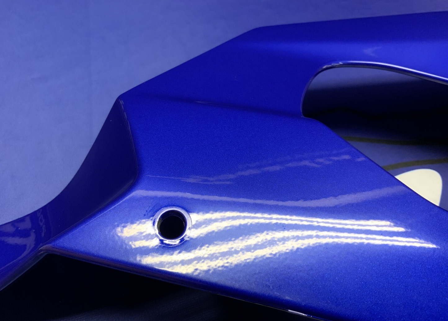 Yamaha Right Lower Fairing (Blue) YZF-R6 2017-2024 OEM BN6-W283V-90-P0