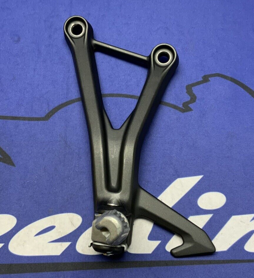 Kawasaki Left Passenger Foot Rest (Black) ZX-4R/RR 2023-2025 OEM 35063-1488-18R