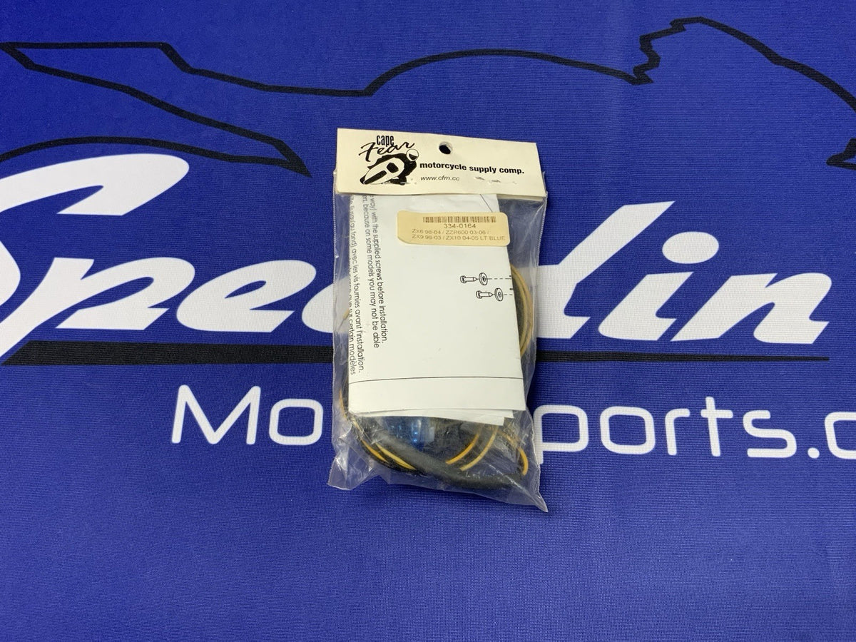Cape Fear Blue Amber Lights ZX-6R 1998-2004 334-0164