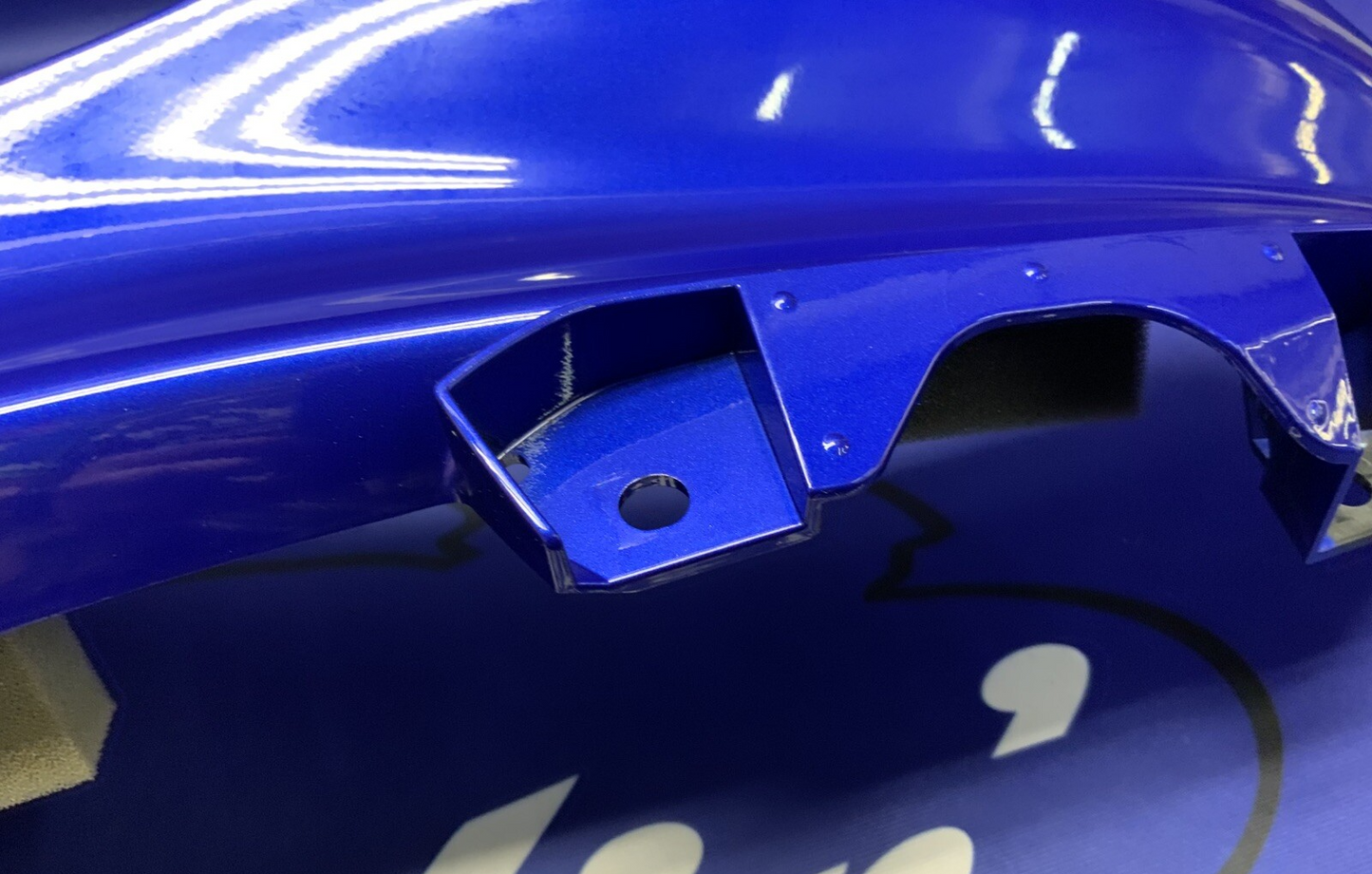 Yamaha Right Upper Fairing (Blue) YZF-R6 2017-2024 OEM BN6-2117W-00-P0