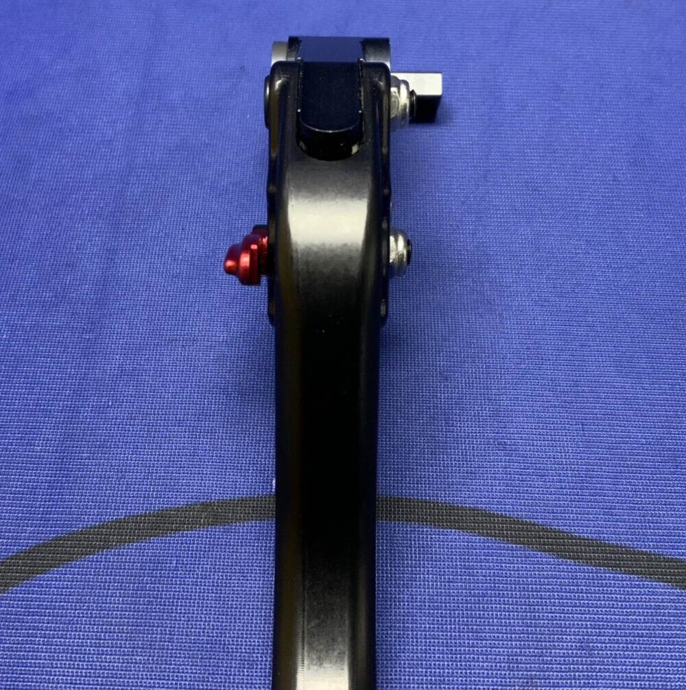 CRG RC2 Brake Lever Standard Black & Red Hypermotard 2007-2008 2RB-513-T-B