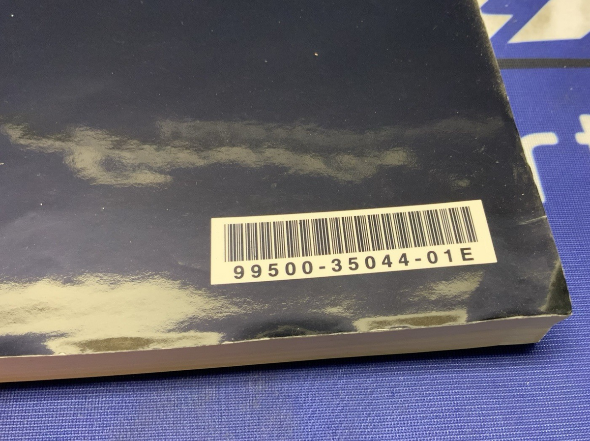 Suzuki GSF600 Bandit Service Manual 1995-2000 OEM 99500-35044-01E