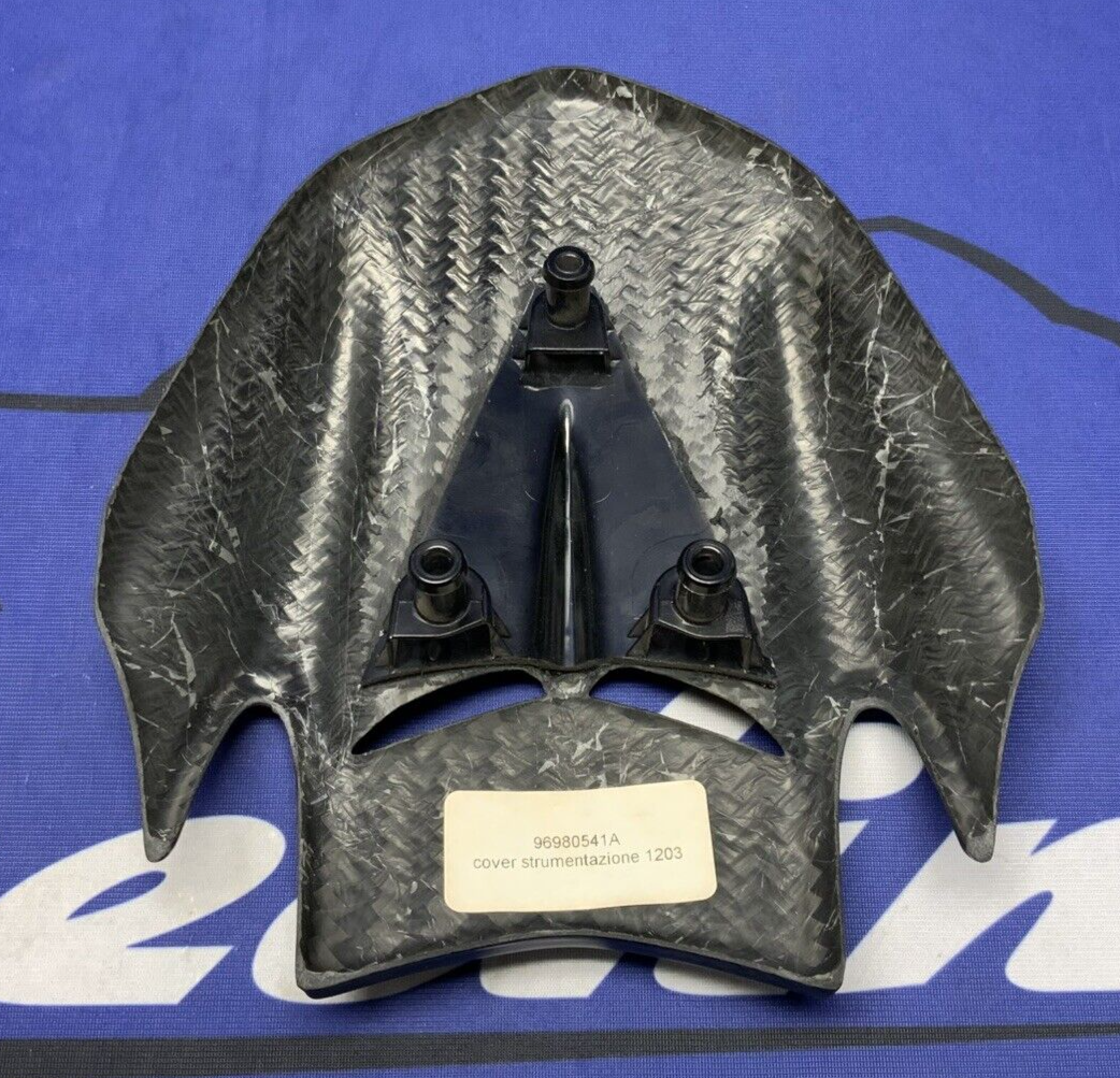 Ducati Carbon Dashboard Cover Diavel 2014-2017 OEM 96980541A