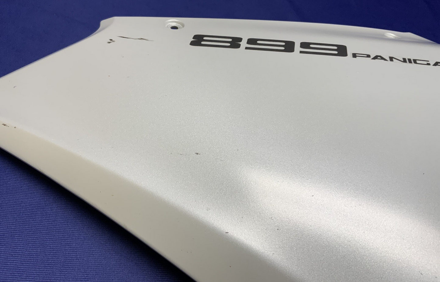 Ducati Upper Left Fairing (White) Panigale 899 2014, 2015 OEM 48015521AW