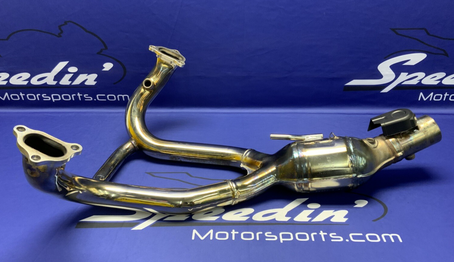 BMW Chrome Plated Exhaust Manifold R1250GS 2018-2023 OEM 18519829769