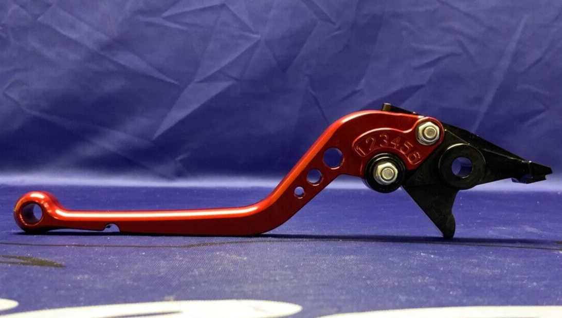 Pazzo Racing Clutch and Brake Lever Set (Red) Hayabusa 2008-2020 F-41, S-14