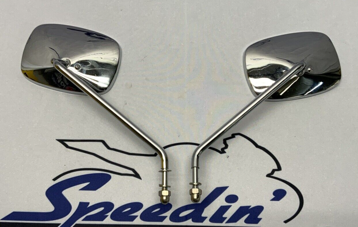 Custom Styled Standard Stamped Steel Mirror Set 91879-82T, 91894-82T