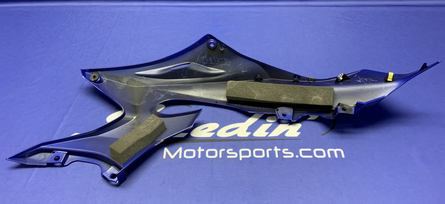 Yamaha Left Upper Fairing (Blue) YZF-R6 2017-2024 OEM BN6-2117V-00-P0