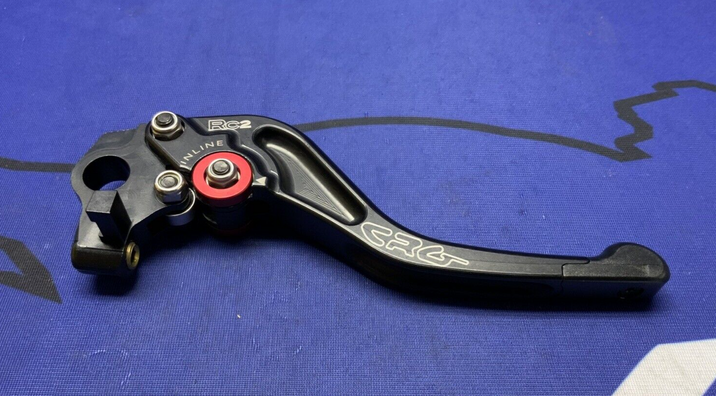 CRG Short RC2 Clutch Lever (Black) Ducati Monster 620/800/695 03-08 2AB-611-H-B