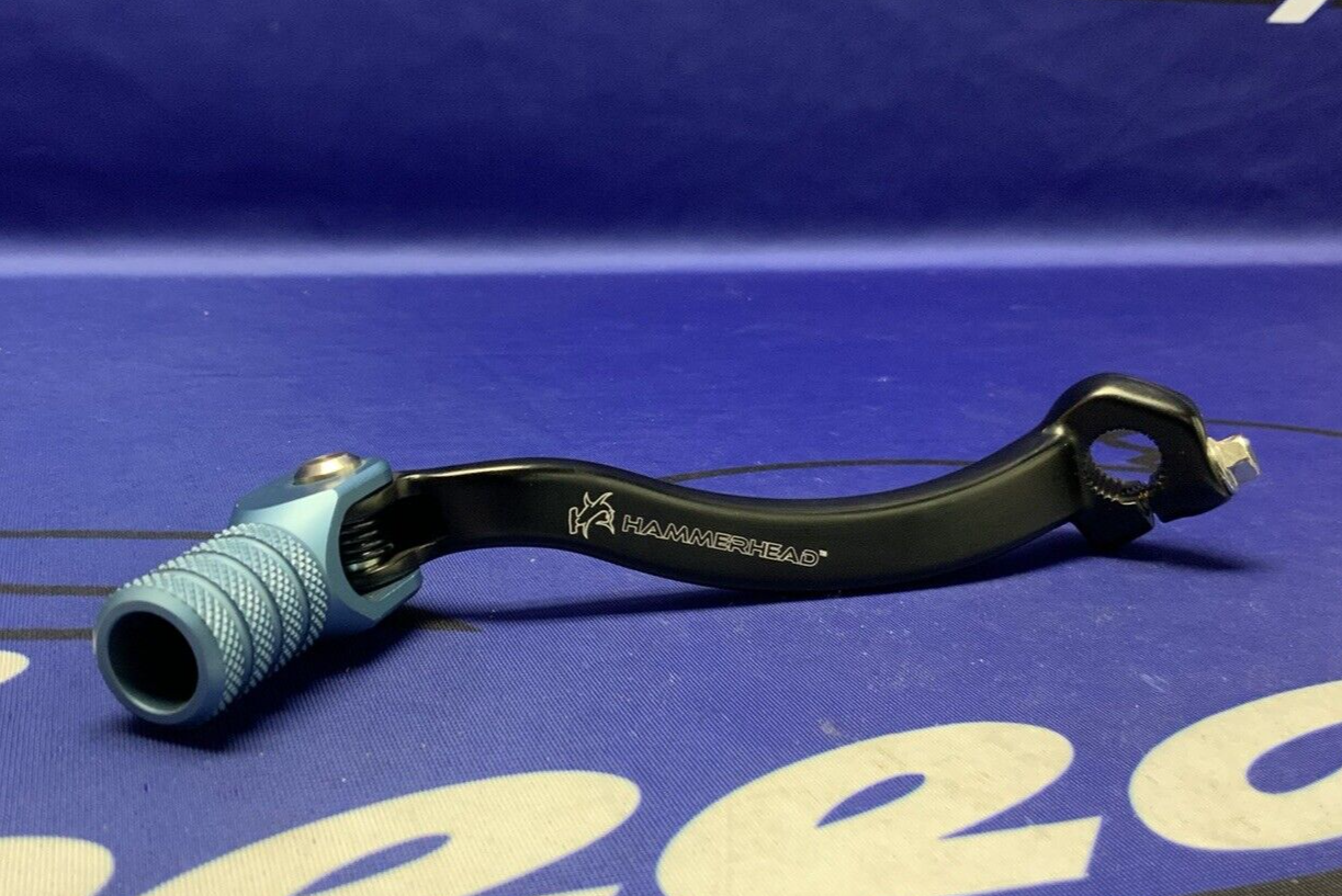 Hammer Head Offset Forged Shift Lever Black & Blue YZ250F/450F 2014-2016 11-0224