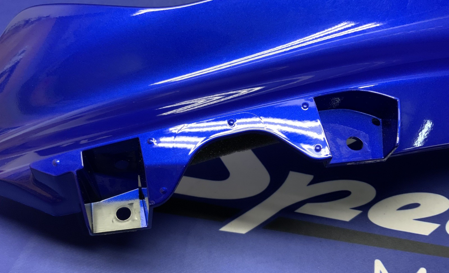 Yamaha Left Upper Fairing (Blue) YZF-R6 2017-2024 OEM BN6-2117V-00-P0